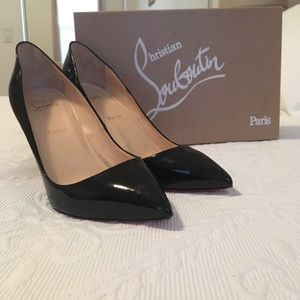 Christian Louboutin black heals